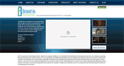 Desktop Screenshot of brand-inentertainment.com